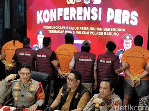 Tampang Tiga Pria Berbadan Besar Penembak WN Australia di Bali