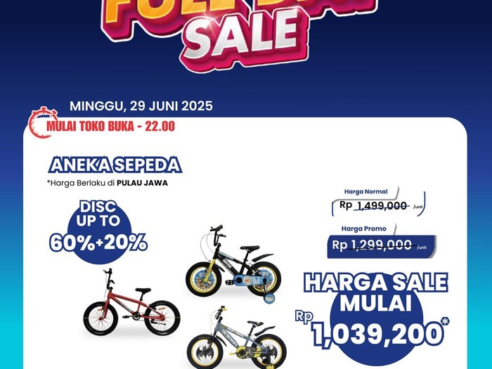 Transmart Full Day Sale-Sepeda