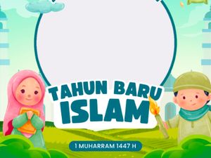 25 Twibbon Tahun Baru Islam 2026 Terbaik untuk Meriahkan 1 Muharram 1448 H