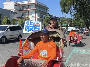 Becak Solo Bisa Bayar Pakai QRIS, Walkot: Tarif Kalau Bisa Per Km