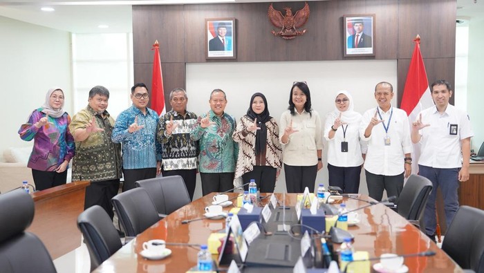 Walkot Bandar Lampung menemui Wamen PUPR.