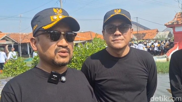 Bupati Pemalang, Anom Widiyantoro di Desa Blendung, Kecamatan Ulujami, Pemalang, Jumat (27/6/2025).