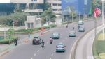 Libur Panjang Akhir Pekan, Jakarta Pagi Ini Sepi