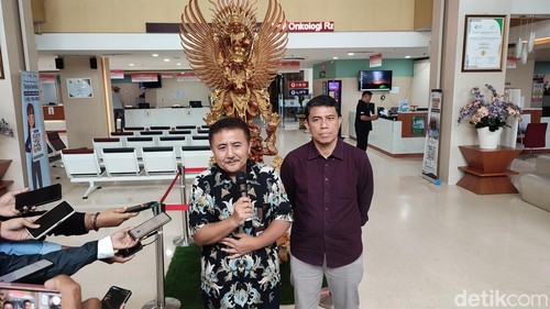 Dokter Forensik Ida Bagus Putu Alit memaparkan hasil autopsi jenazah Juliana Marins di RS Bali Mandara, Jumat (27/6/2025).