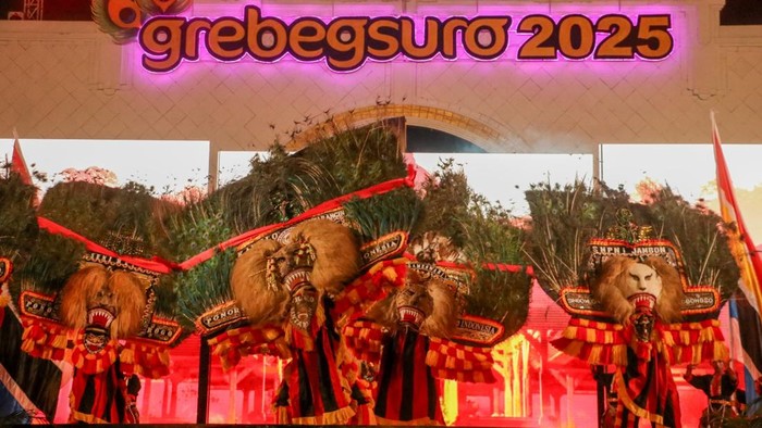 Festival Reog Remaja (FRR) XXI bagian dari Grebeg Suro 2025 di Ponorogo.