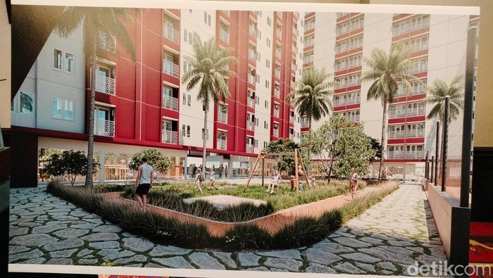 Foto mockup desain apartemen garapan Qatar di RI Foto mockup desain apartemen garapan Qatar di RI