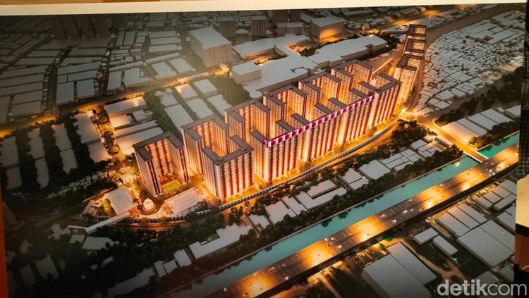 Potret Mockup Desain Apartemen Garapan Qatar di RI