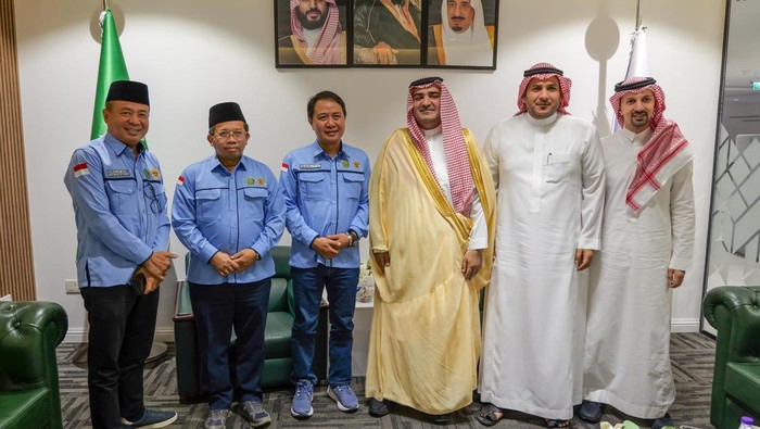 Foto: Pertemuan Kemenag dengan Kementerian Haji Saudi (dok. Media center haji)
