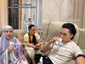 Gen Halilintar Minum Susu Putih pada Malam 1 Muharram, Ini Tujuannya
