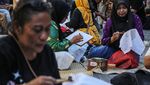 Kota Lama Semarang Semarak, Puluhan Warga Ikut Gerakan Belajar Membatik