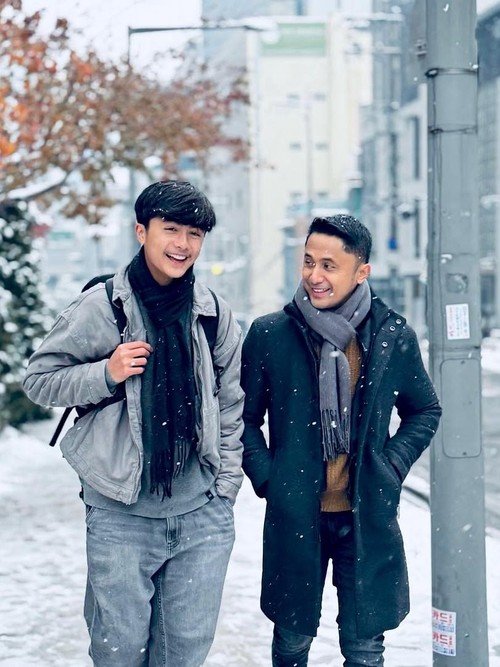 Hengky Kurniawan dan anaknya