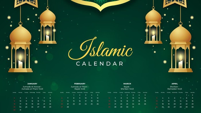 ILUSTRASI KALENDER ISLAM.