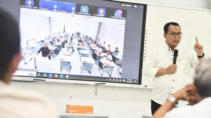 IPB University luncurkan program Smart Classroom, punya fitur-fitur AI.