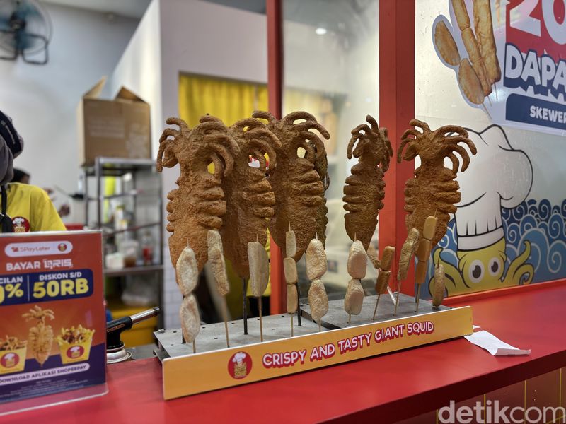 Tenant kuliner viral di PRJ 2025.
