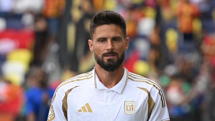 Soccer Football - FIFA Club World Cup - Group D - Los Angeles FC v Esperance Sportive de Tunis - Geodis Park, Nashville, Tennessee, U.S. - June 20, 2025 Los Angeles FCs Olivier Giroud IMAGN IMAGES via Reuters/Steve Roberts