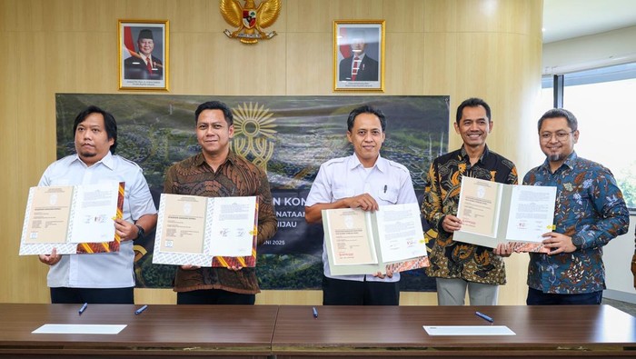 Otorita IKN Teken Kontrak Rp 313,2 M, Bangun Pasar Sepaku-Orchid Garden.