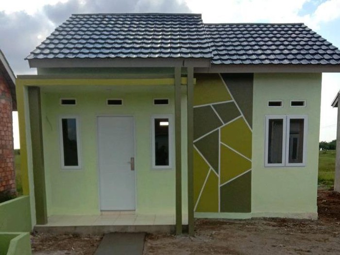 Penampakan rumah di The Green Village