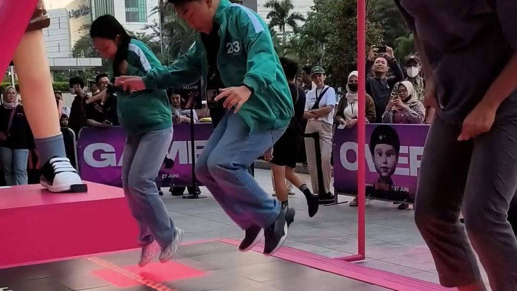 Video POV: Main Jump Rope Challange Squid Game 3