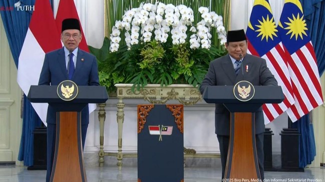 5 Hal yang Dibahas Prabowo-Anwar Ibrahim, Termasuk soal Israel vs Iran