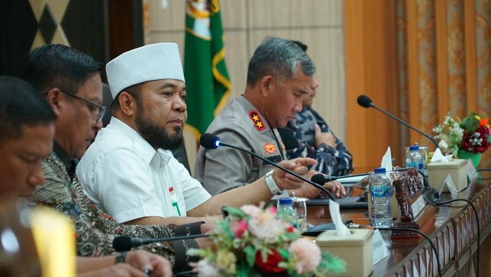 Rapat Koordinasi bersama Staf Khusus Menteri Dalam Negeri terkait permasalahan di Pulau Enggano.