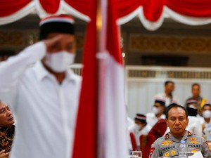 34 Anggota Anshor Daulah di Riau Lepas Baiat dan Ikrar Setia NKRI