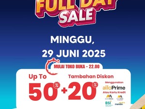 Baru Gajian Mau Belanja? Serbu Transmart Full Day Sale, Pesta Diskon 50% + 20%