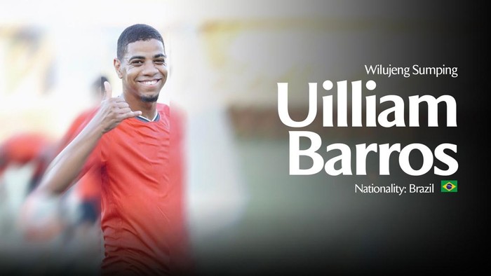 Uilliam Barros jadi pemain baru Persib.