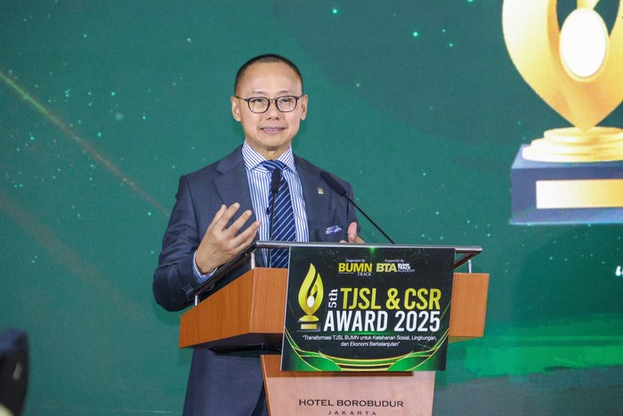 Wakil Ketua MPR RI Eddy Soeparno didaulat menjadi Ketua Komite Penilai dalam ajang TJSL dan CSR Award BUMN Tahun 2025 yang diselenggarakan BUMN Track.