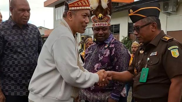 Wamenkop Ferry Juliantono di Papua, Jumat (27/6/2025)