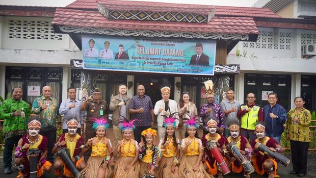 Wamenkop Ferry Juliantono di Papua, Jumat (27/6/2025)