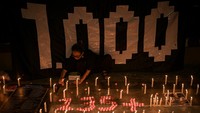 Rangkaian peringatan ini menjadi pengingat bahwa luka mendalam akibat tragedi tersebut belum sepenuhnya terobati, sekaligus menyerukan kepada pihak berwenang agar tidak berhenti mengungkap kebenaran dan menuntaskan pertanggungjawaban hukum. ANTARA FOTO/Fauzan