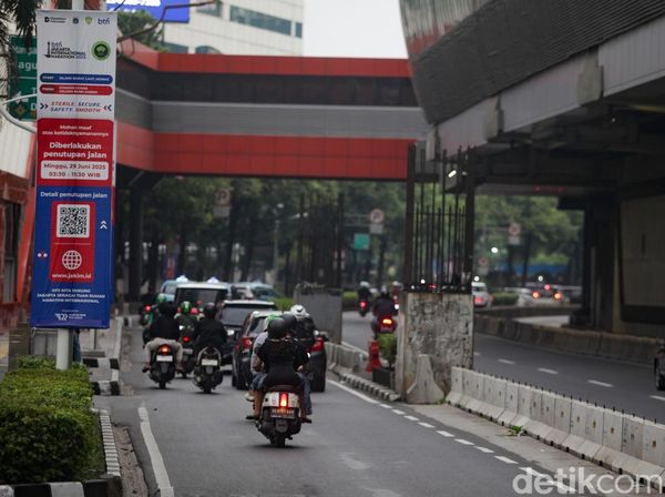 Ada Marathon Besok, Jalan Rasuna Said-Sudirman Ditutup