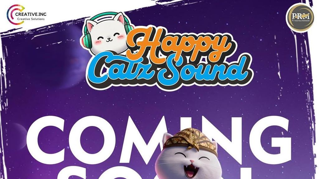 Happy Catz Sound & Show Hadirkan Konser Musik Bergabung dengan Keimutan Kucing