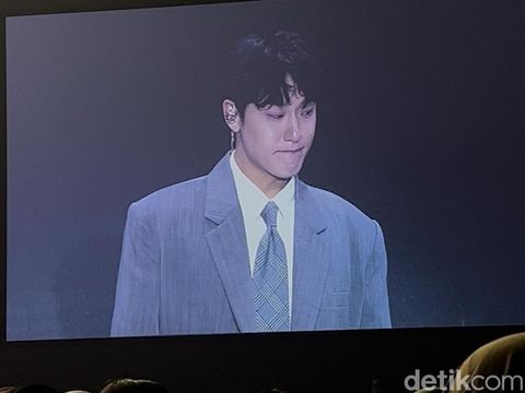 Aktor Korea Selatan Lee Do Hyun menggelar 2025 Lee Do Hyun Fanmeeting [Re ▶ DO HYUN] in Jakarta di The Kasablanka, mal Kota Kasablanka, Jakarta Selatan, pada Sabtu (28/6/2025).
