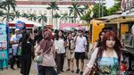 Libur Panjang, Lapangan Banteng Dipadati Pengunjung