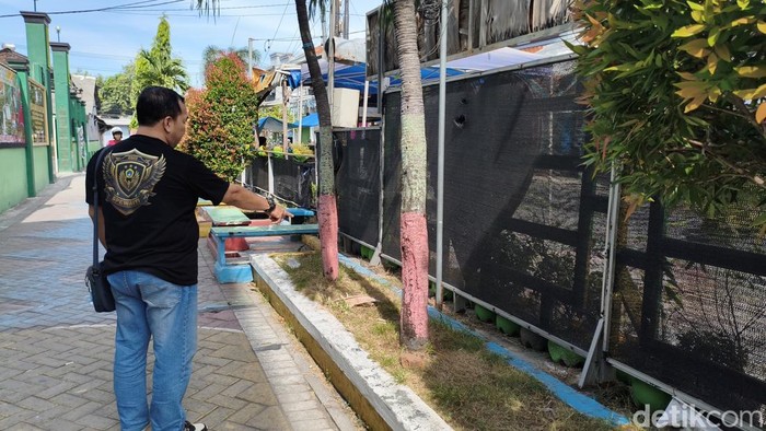 Lokasi bocah SD tewas tersetrum saat main dekat sekolah di Sidoarjo