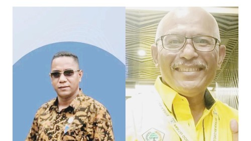 Kolase foto Tome Da Costa (kiri) dan Octo Laa (kanan).