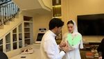 Thariq dan Aaliyah Akikah Baby Arash, Netizen Penasaran Wajah Ponakan Online