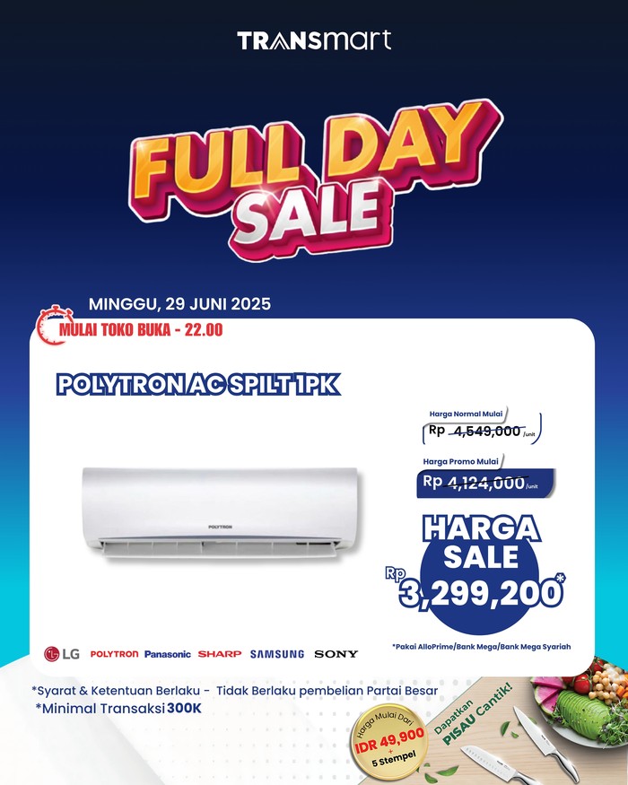 Transmart full day sale