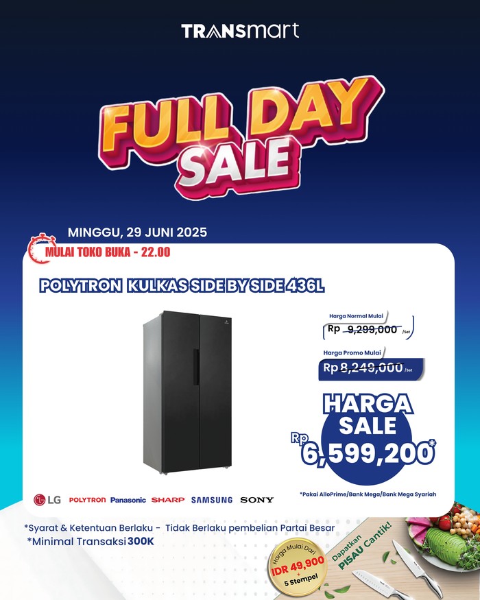 Transmart full day sale