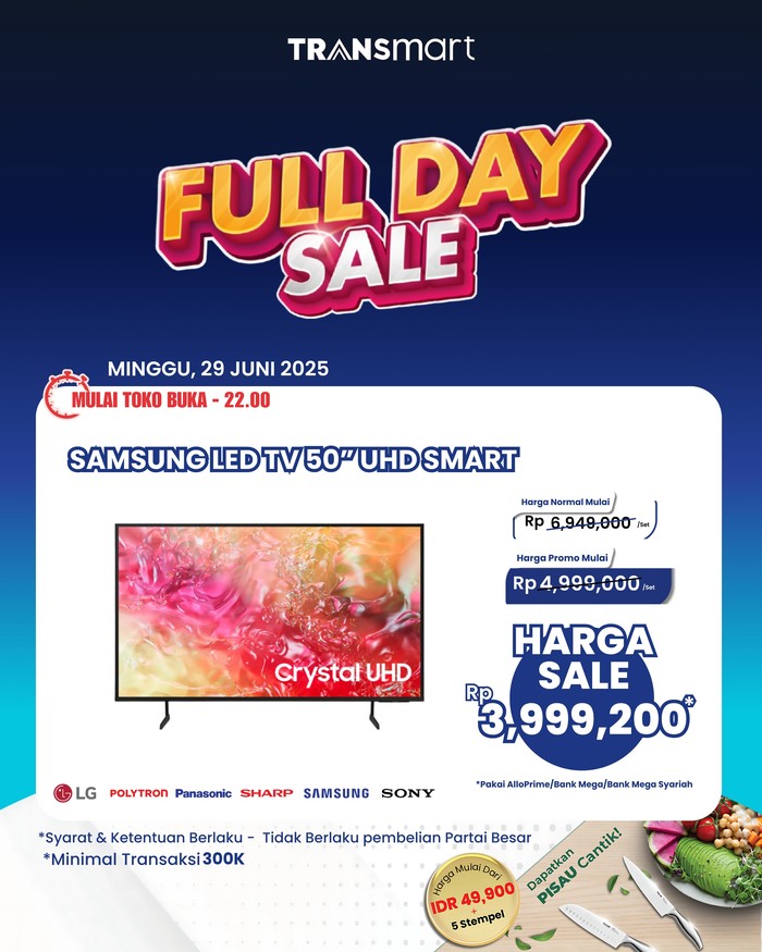 Transmart full day sale