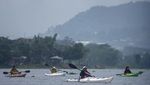 Hits! Wisata Kayak di Waduk Saguling Jadi Primadona Baru Bandung Barat