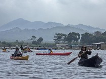 Hits! Wisata Kayak di Waduk Saguling Jadi Primadona Baru Bandung Barat