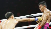 Momen pertarungan Aziz Calim dengan Kkajhe. (Foto: dok Instagram vidiosports)
