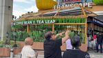 Chairul Tanjung Resmikan Coffee Bean Trans Icon Bernuansa Tropis