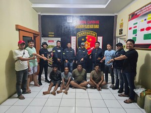 Empat Pencuri 2 Ton Minyak Mentah di Musi Rawas Ditangkap, Satu Buron