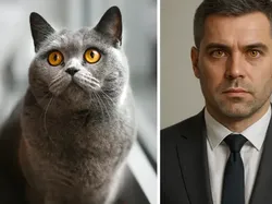 Gambar AI Prediksi Wujud Ras Kucing Populer Jika Jadi Manusia