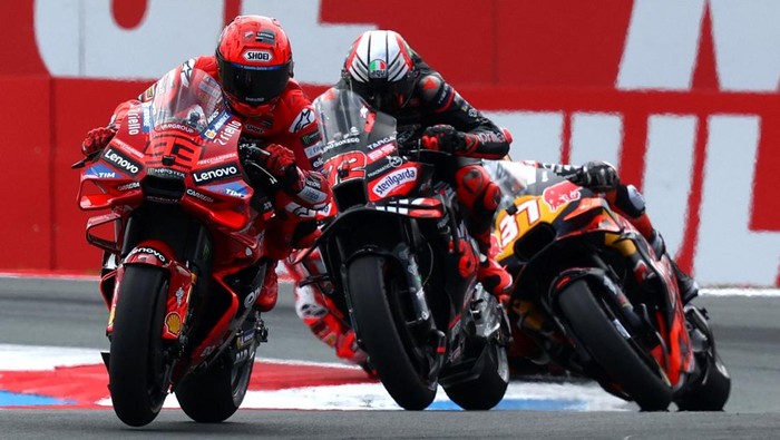 Sprint Race MotoGP Jerman 2025: Marquez Juara, Bagnaia ke-12