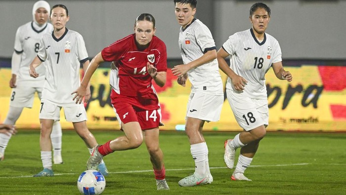 Hasil Laga Timnas Putri Indonesia Vs Kirgistan di Kualifikasi Piala Asia 2026