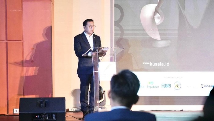 Menteri Kebudayaan RI, Fadli Zon menghadiri Malam Anugerah Kusala Sastra Khatulistiwa 2025 yang berlangsung di Graha Utama Gedung A Lantai 3 Kementerian Kebudayaan.